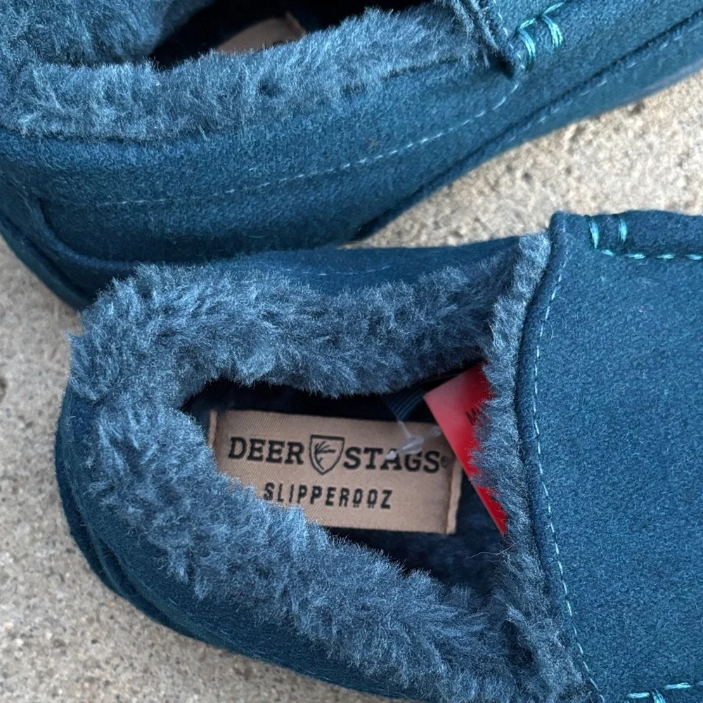 Deer Stags Lil Spun Teal Loafers.‎ New. Size 3